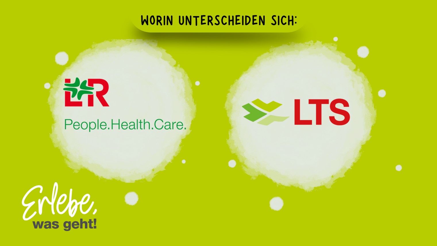 Die Logos von Lohmann + Rauscher und LTS liegen nebeneinander