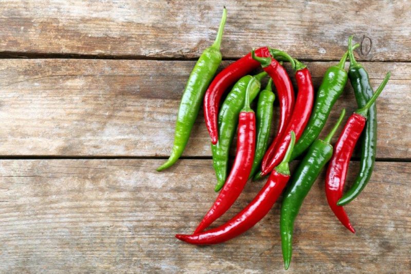 Medicine based on the chili Through The Skin